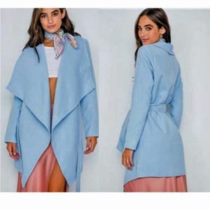 Light blue coat